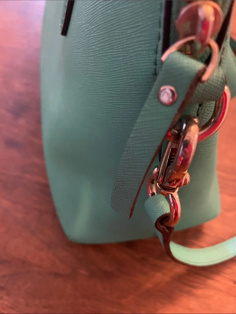 kate spade teal dome satchel with crossbody strap 2014
